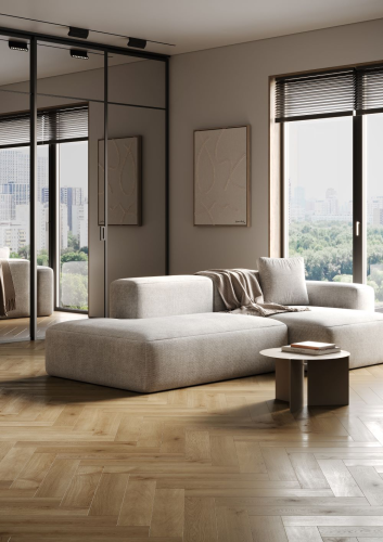 Кварцевый ламинат SPC Fargo Bevel Parquet Дуб Окленд 33-653-76