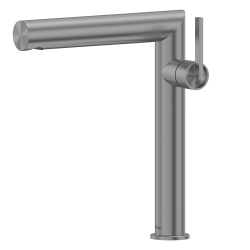 Смеситель ABBER Perfekte 316 AF8A11BGG-L для раковины, оружейная сталь брашированная