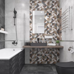 Керамогранит Ceradim х9999287284 Ferry тёмно-серый 50х50