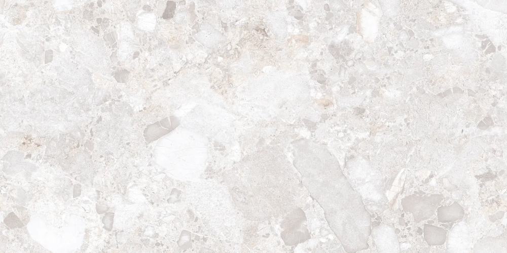 Керамогранит NT Ceramic NTTVL99847D Terrazzo White Creative 4D 60x120