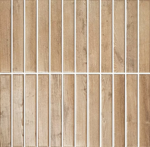 Мозаика NSmosaic PP20145-16 керамика (20x145) 296x300, матовая 