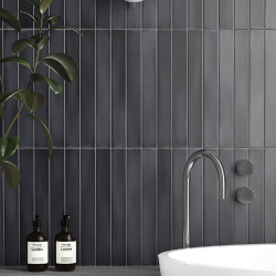 Плитка Equipe Massimo 31578 Dark Black 5x40