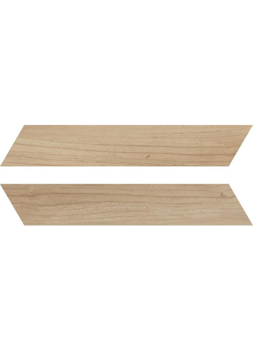 Керамогранит Rondine J86590 Woodie Chevron Beige 7.5x40.7