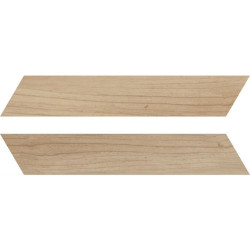 Керамогранит Rondine J86590 Woodie Chevron Beige 7.5x40.7