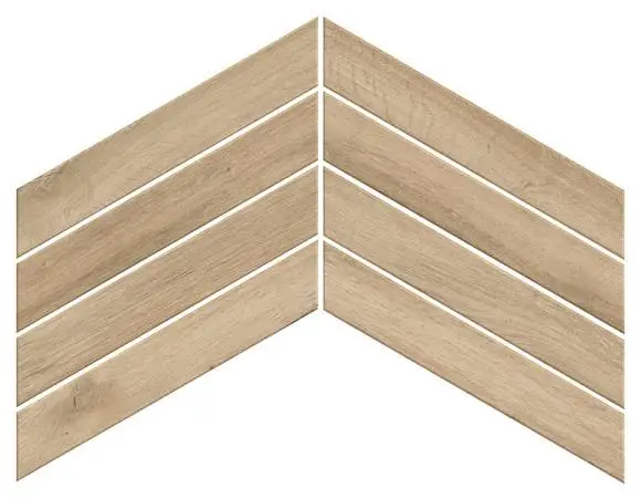 Керамогранит Atlas Concorde Russia 600010002448 Fusion Oak/Фьюжн Оак Нэчурал Шеврон 7.5x45