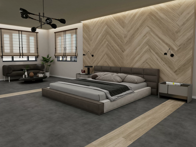 Керамогранит Duna CN0L59M01 Concrete Grafito Matt 60x120