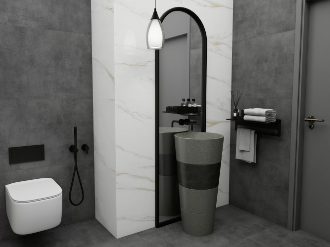 Керамогранит Duna CN0L59M01 Concrete Grafito Matt 60x120