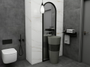 Керамогранит Duna CN0L59M01 Concrete Grafito Matt 60x120