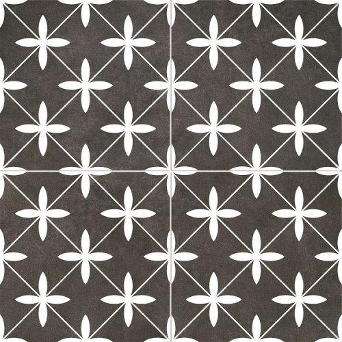 Керамогранит NiceKer Poole black 45,2x45,2