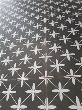 Керамогранит NiceKer Poole black 45,2x45,2