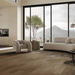 Кварцевый паркет Quartz Parquet Классик Дуб Брауни 413 5/0,6 мм