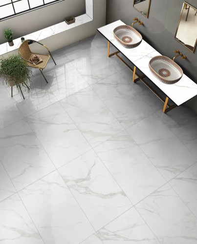 Керамогранит Eurotile Kinder White Glossy 60x120