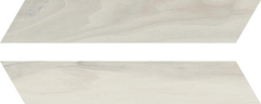 Керамогранит Rondine J86594 Woodie Chevron White 7.5x40.7