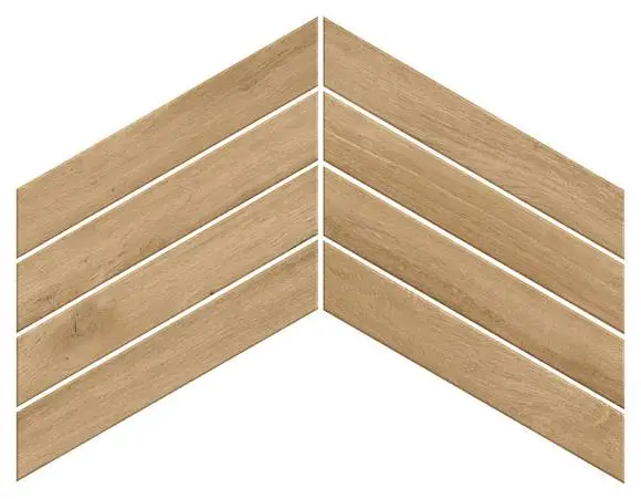 Керамогранит Atlas Concorde Russia 600010002449 Fusion Oak/Фьюжн Оак Голден Шеврон 7.5x45