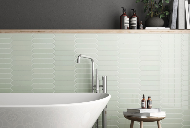 Плитка Equipe Arrow 25826 Green Halite 5x25