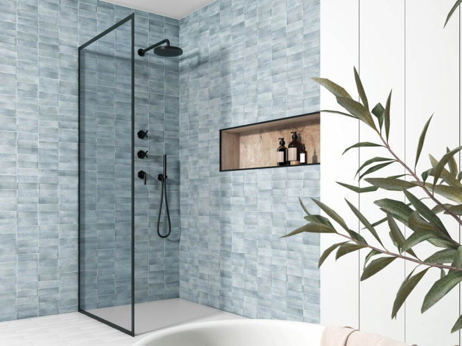 Плитка Equipe Coco 27979 Blue Grass Matt 5x15