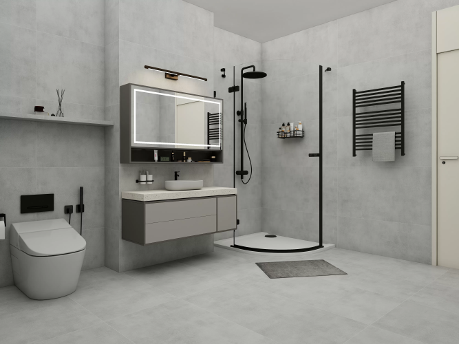 Керамогранит Duna CN0L64M01 Concrete Gris Matt 60x120