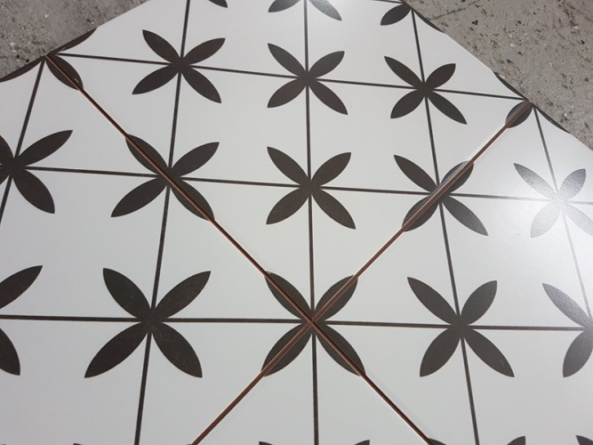 Керамогранит NiceKer Poole white 45,2x45,2