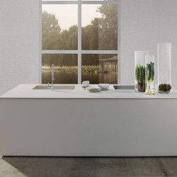 Керамогранит Laminam Calce Bianco LAMF007016 5.6 mm 100x300