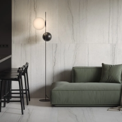 Керамогранит Kerranova K-2071/MR Белое Озеро белый 60x120