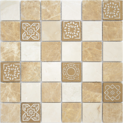 Мозаика LeeDo Ceramica Art Pietra Mix 1 MAT (48x48x8) 300x300, матовая