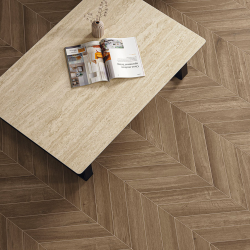 Керамогранит Atlas Concorde Russia 600010002450 Fusion Oak/Фьюжн Оак Рустик Шеврон 7.5x45