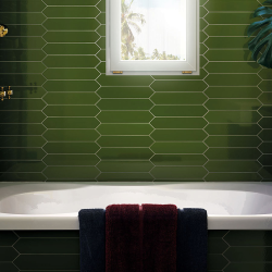 Плитка Equipe Arrow 25827 Green Kelp 5x25