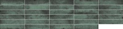 Керамическая плитка Cifre Kalon green brillo 5x25