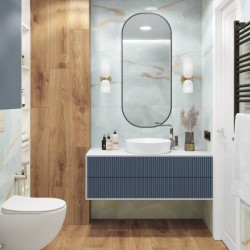 Керамогранит Laparet Onyx Dawn Sky голубой х9999292708 Полированный 60x120