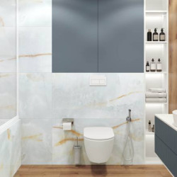 Керамогранит Laparet Onyx Dawn Sky голубой х9999292708 Полированный 60x120