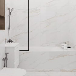 Керамогранит Ceradim х9999302398 Calacatta Regal Gold Белый Полированный 60х60