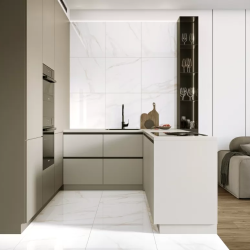 Керамогранит Ceradim х9999302398 Calacatta Regal Gold Белый Полированный 60х60