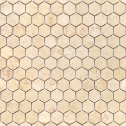 Мозаика LeeDo Ceramica Botticino MAT hex (18x30x6) 285x305, матовая