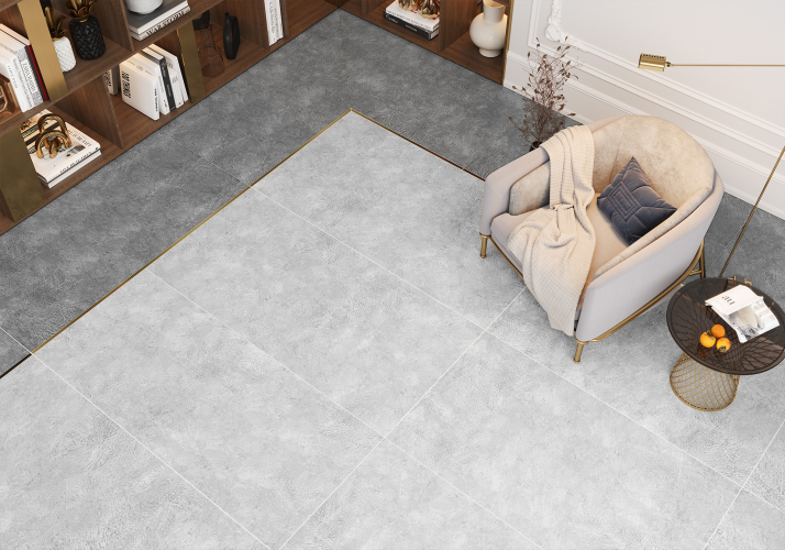 Керамогранит Delacora D12004M Chrome Light матовый карвинг 60x120