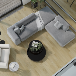 Кварцевый паркет Quartz Parquet Классик Дуб Тоскана 407 5/0,6 мм