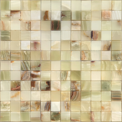 Мозаика LeeDo Ceramica Onice Jade Verde POL (23x23x7) 298х298, полированная глянцевая