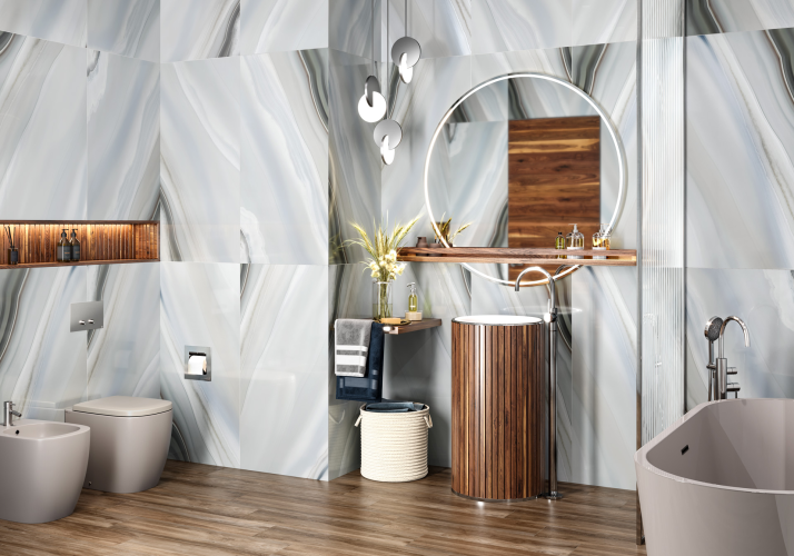 Керамогранит LCM 60120ANG13P Angel Agate Marengo 60x120