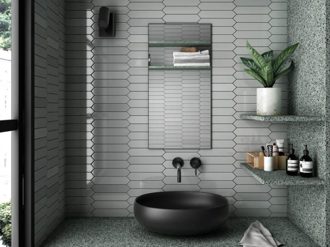 Плитка Equipe Arrow 25833 Quicksilver 5x25