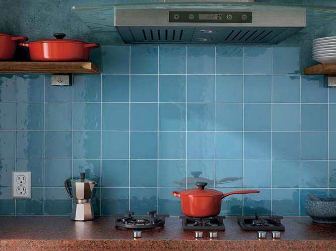 Плитка Equipe Village 25625 Azure Blue 13,2x13,2