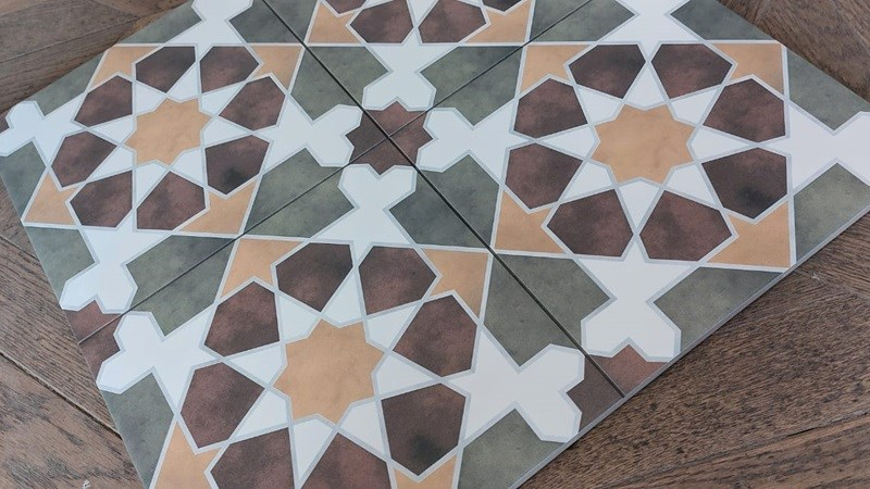 Керамогранит NiceKer Rabat green 45,2x45,2