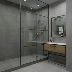 Керамогранит Global Tile Boreal GT60601709MR Темно-серый 60x60