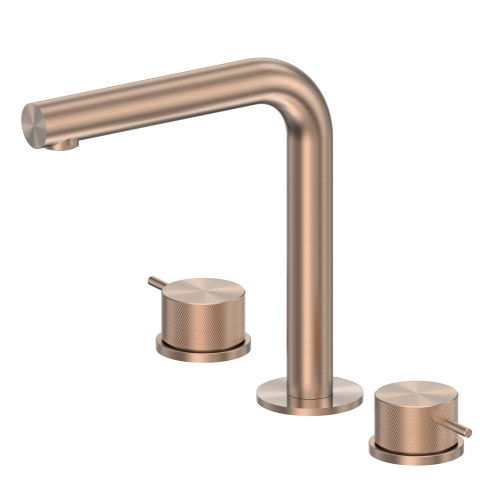 Смеситель ABBER Emotion 316 AF8808BRG для раковины, розовое золото брашированное