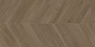 Керамогранит Delacora D120249M Walnut Chevron Dark матовый карвинг 60x120