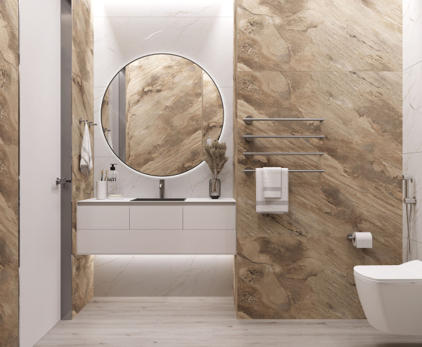 Керамогранит Laparet Miranda Brown Cтруктурный 60x60