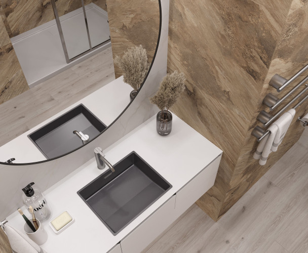 Керамогранит Laparet Miranda Brown Cтруктурный 60x60