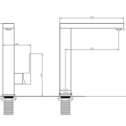 Смеситель ABBER Daheim AF8214W для кухни, белый матовый