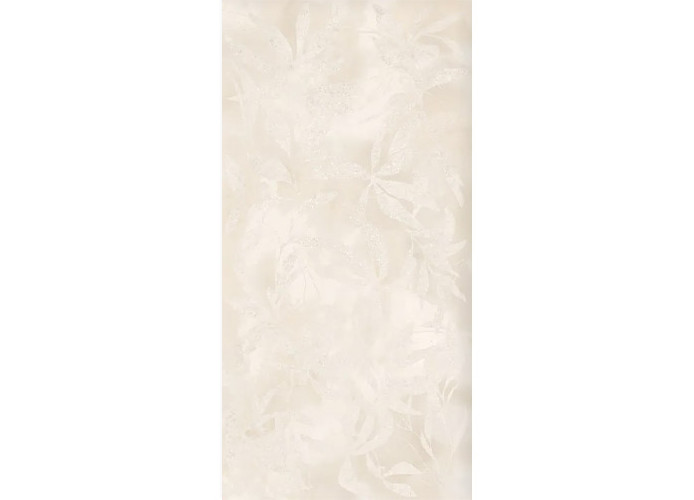 Керамогранит Vitra K958021R ArtWall Цветы Слоновая Кость Матовый Ректификат 60x120
