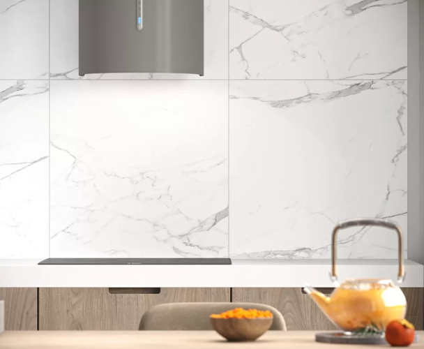 Керамогранит Ceradim х9999304542 Carrara Terrific Silver Белый Матовый 60х60