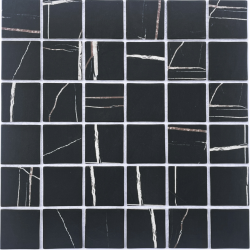 Мозаика Pixel Mosaic PIX756 из стекла, чип 48x48 мм, сетка 300х300x4 мм