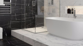 Керамогранит Kerranova K-1004/MR Marble Trend Nero Dorato 60x120